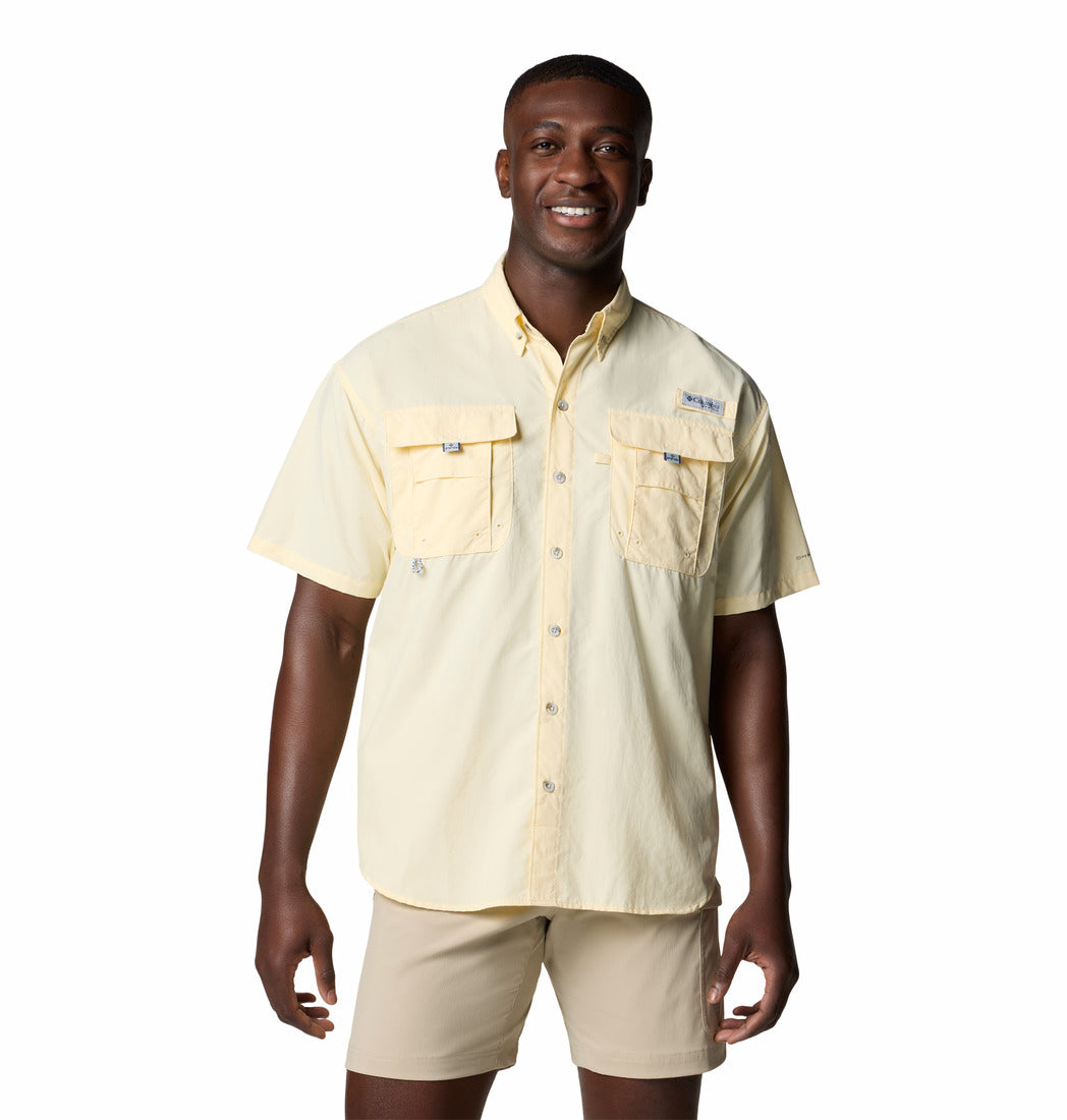 1011651-Bahama™ II S/S Shirt-COLUMBIA#color_758-lemon-wash