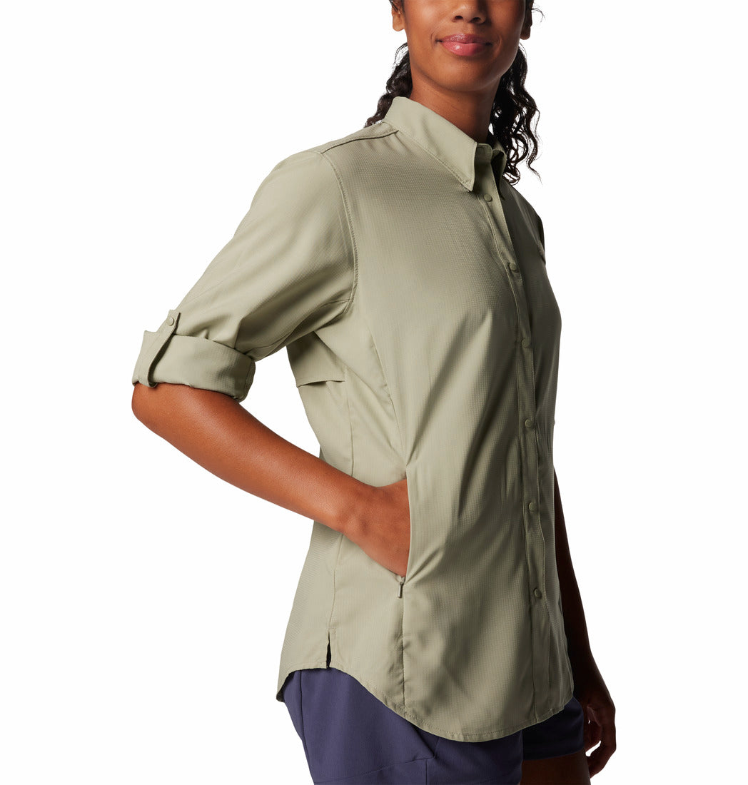Columbia Tamiami Ii Chemise à Manches Courtes Pour Femme En Columbia Chemise à Manches Courtes Tamiami II Pour Femme, Stone, XXL Columbia Tamiami Ii Chemise à Manches Courtes Pour Femme Au