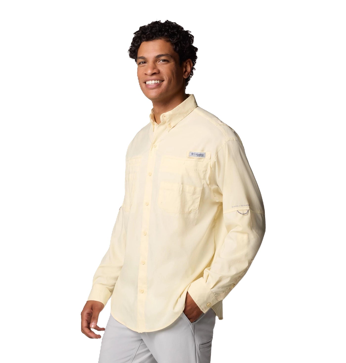1286061-Tamiami II™ LS Shirt-COLUMBIA#color_758-lemon-wash
