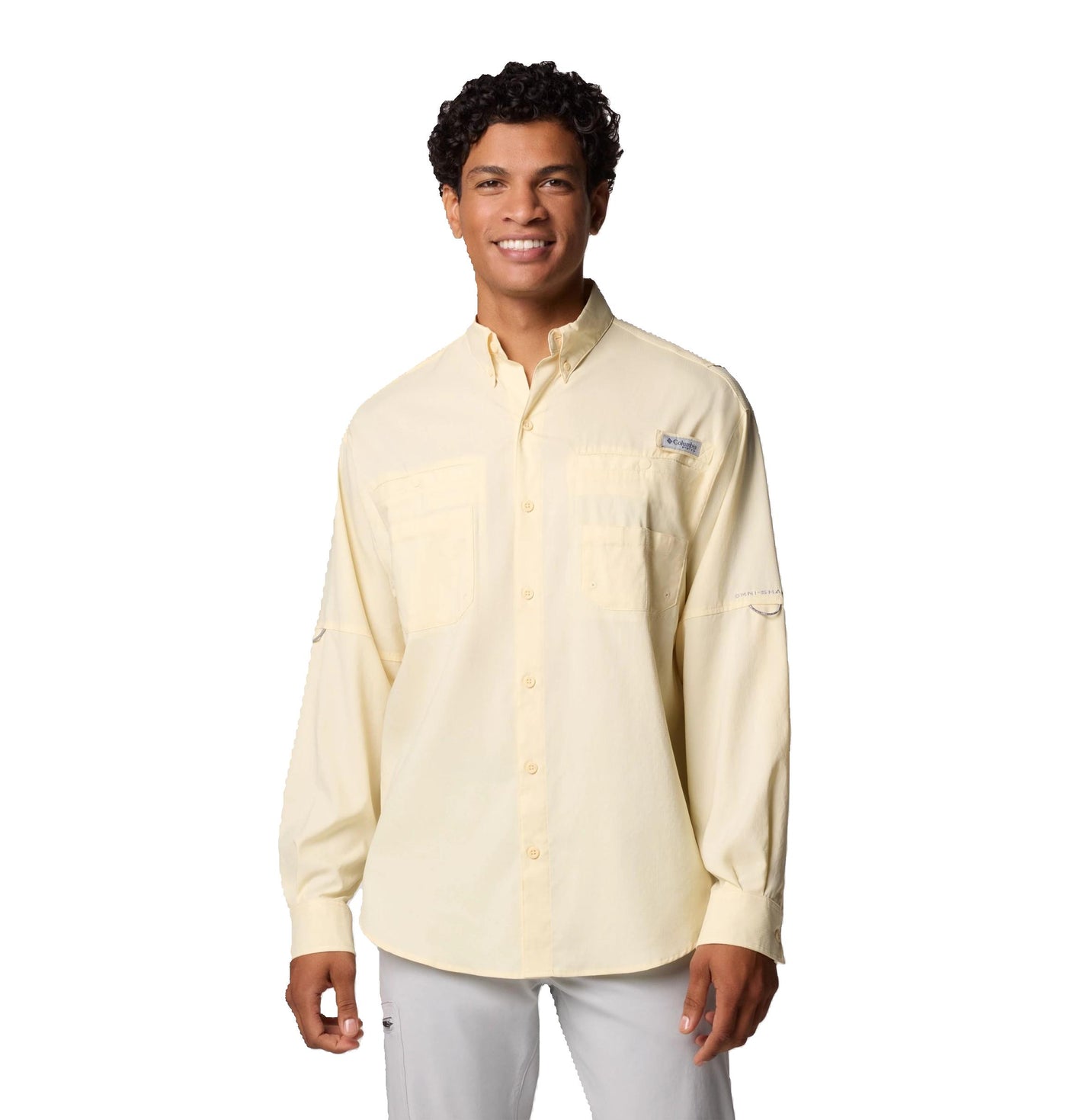 1286061-Tamiami II™ LS Shirt-COLUMBIA#color_758-lemon-wash