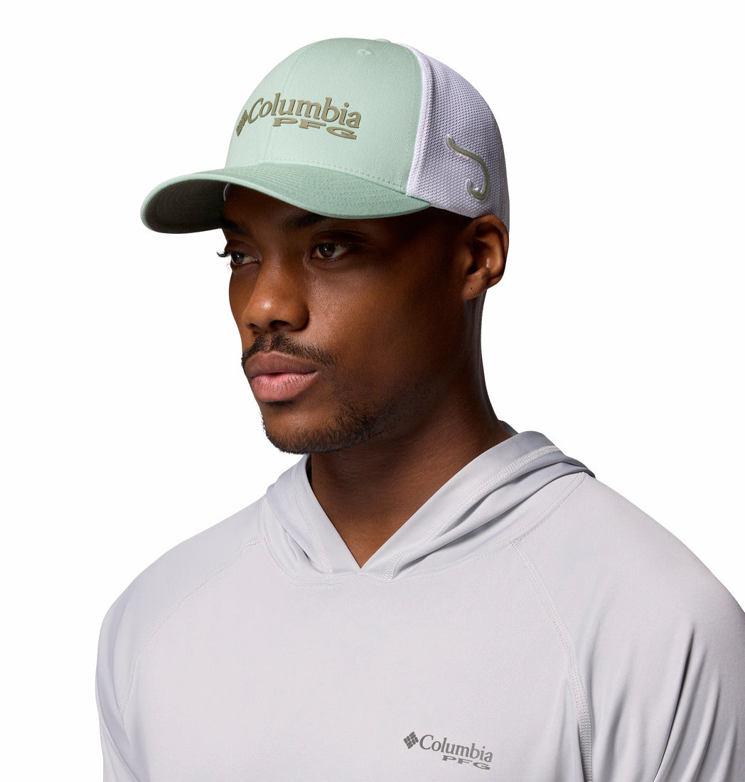1503971-PFG Logo™ Mesh Ball Cap - High-COLUMBIA