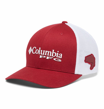 1503971-PFG Logo™ Mesh Ball Cap - High-COLUMBIA