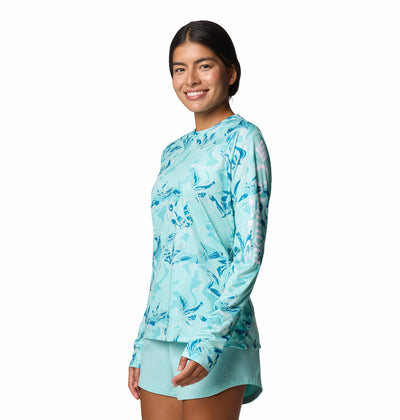 1709221-Super Tidal Tee™ Long Sleeve-COLUMBIA#color_325-spray-undertow
