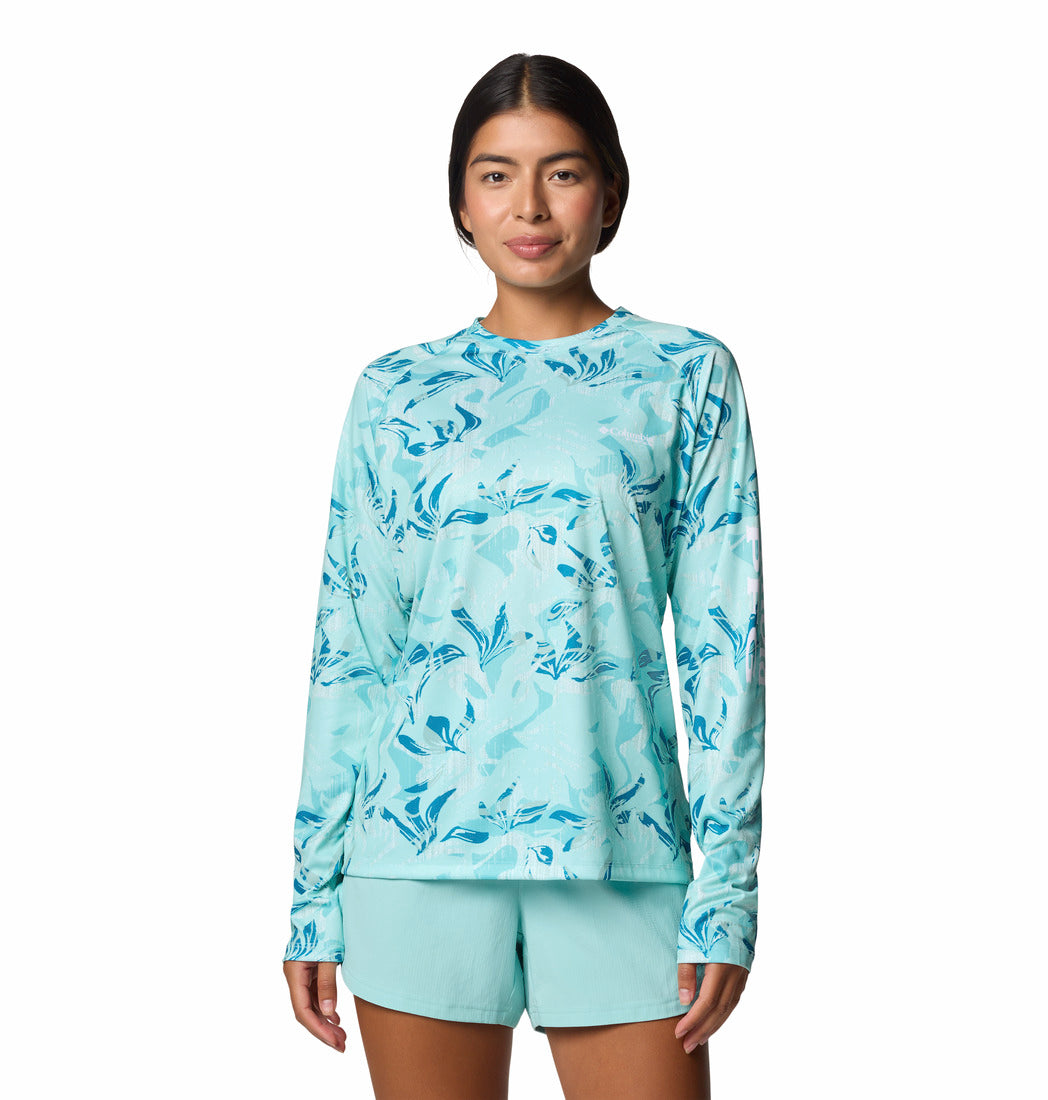 1709221-Super Tidal Tee™ Long Sleeve-COLUMBIA#color_325-spray-undertow
