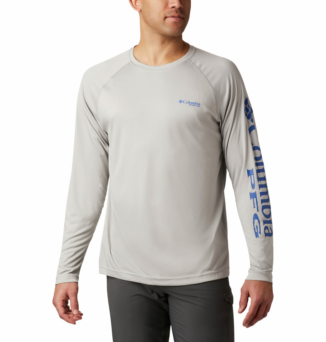 1709421-Terminal Tackle™ Heather LS Shirt-COLUMBIA