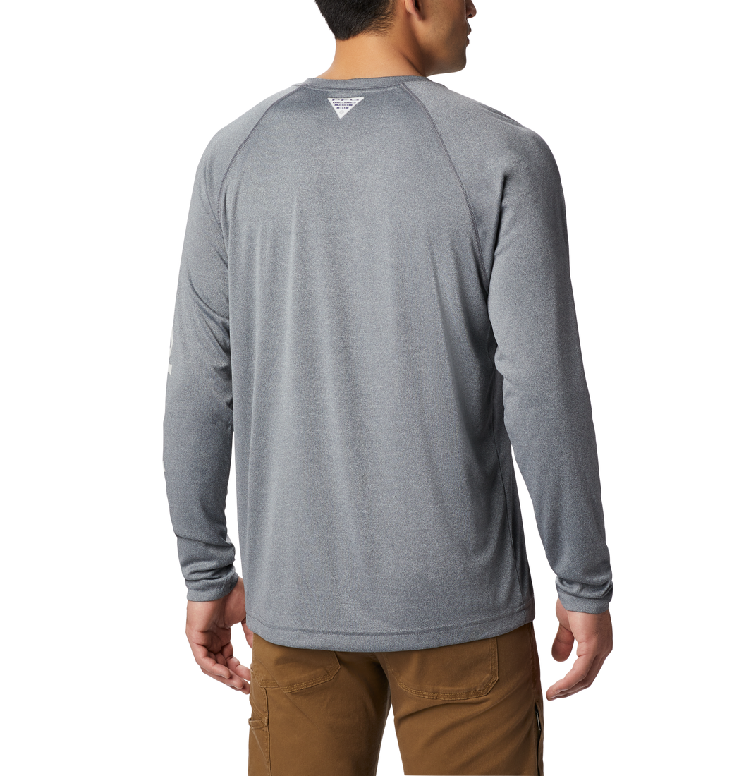 1709421-Terminal Tackle™ Heather LS Shirt-COLUMBIA