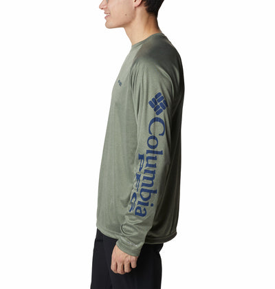 1709421-Terminal Tackle™ Heather LS Shirt-COLUMBIA