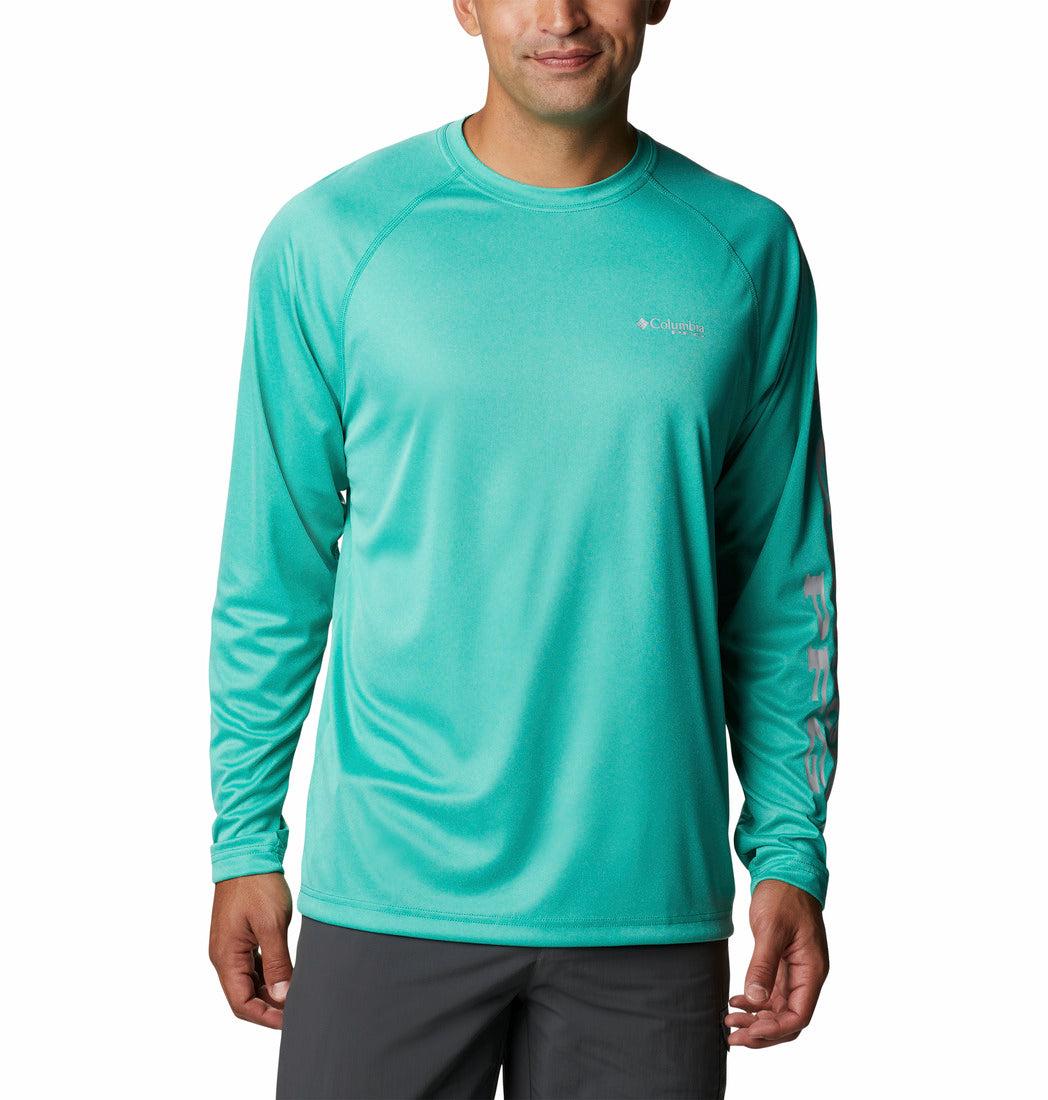 1709421-Terminal Tackle™ Heather LS Shirt-COLUMBIA