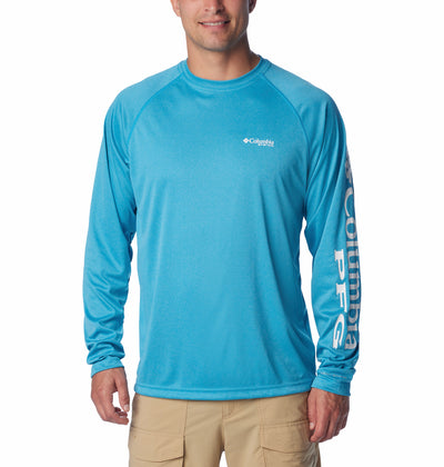 1709421-Terminal Tackle™ Heather LS Shirt-COLUMBIA