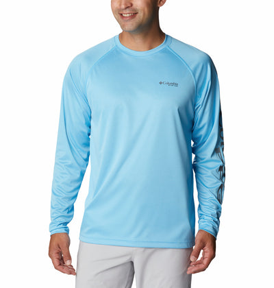 1709421-Terminal Tackle™ Heather LS Shirt-COLUMBIA