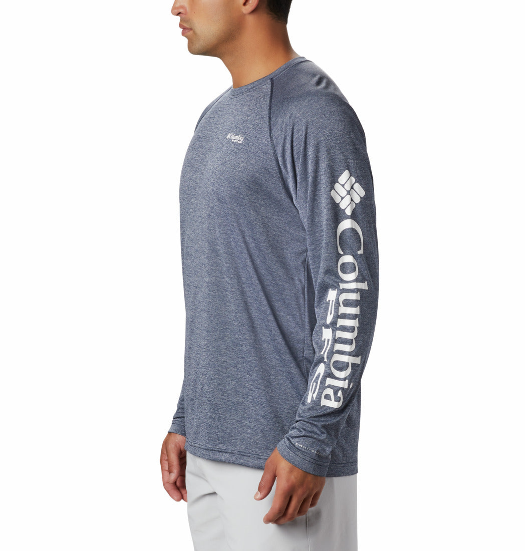 1709421-Terminal Tackle™ Heather LS Shirt-COLUMBIA