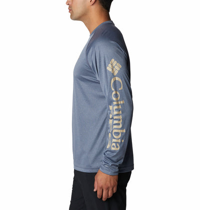 1709421-Terminal Tackle™ Heather LS Shirt-COLUMBIA