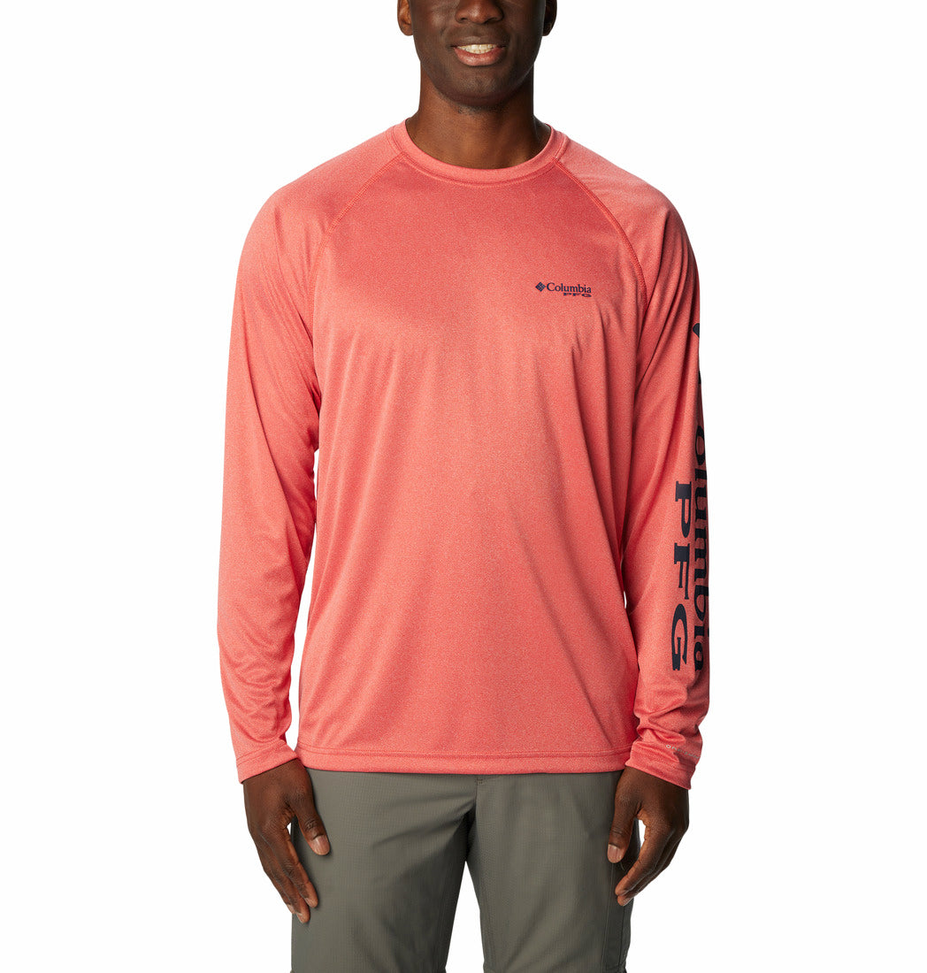 1709421-Terminal Tackle™ Heather LS Shirt-COLUMBIA