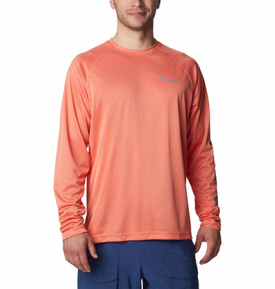 1709421-Terminal Tackle™ Heather LS Shirt-COLUMBIA