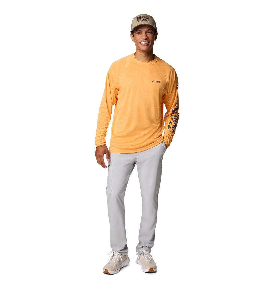 1709421-Terminal Tackle™ Heather LS Shirt-COLUMBIA