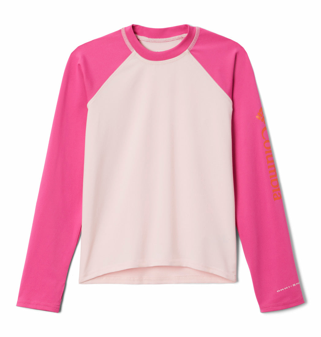 1833151-Sandy Shores™ Long Sleeve Sunguard-COLUMBIA#color_608-satin-pink-pink-ice
