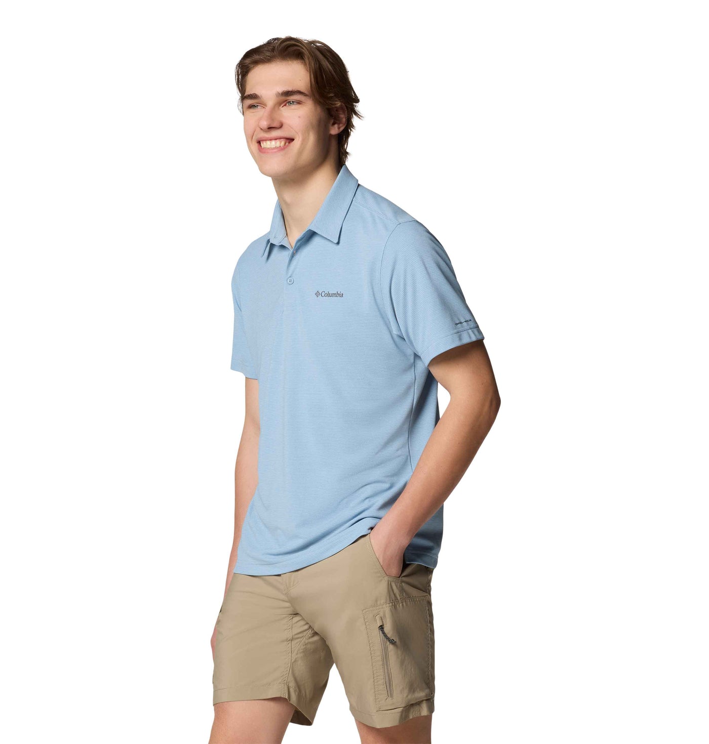 1931941-Havercamp™ Pique Polo-COLUMBIA