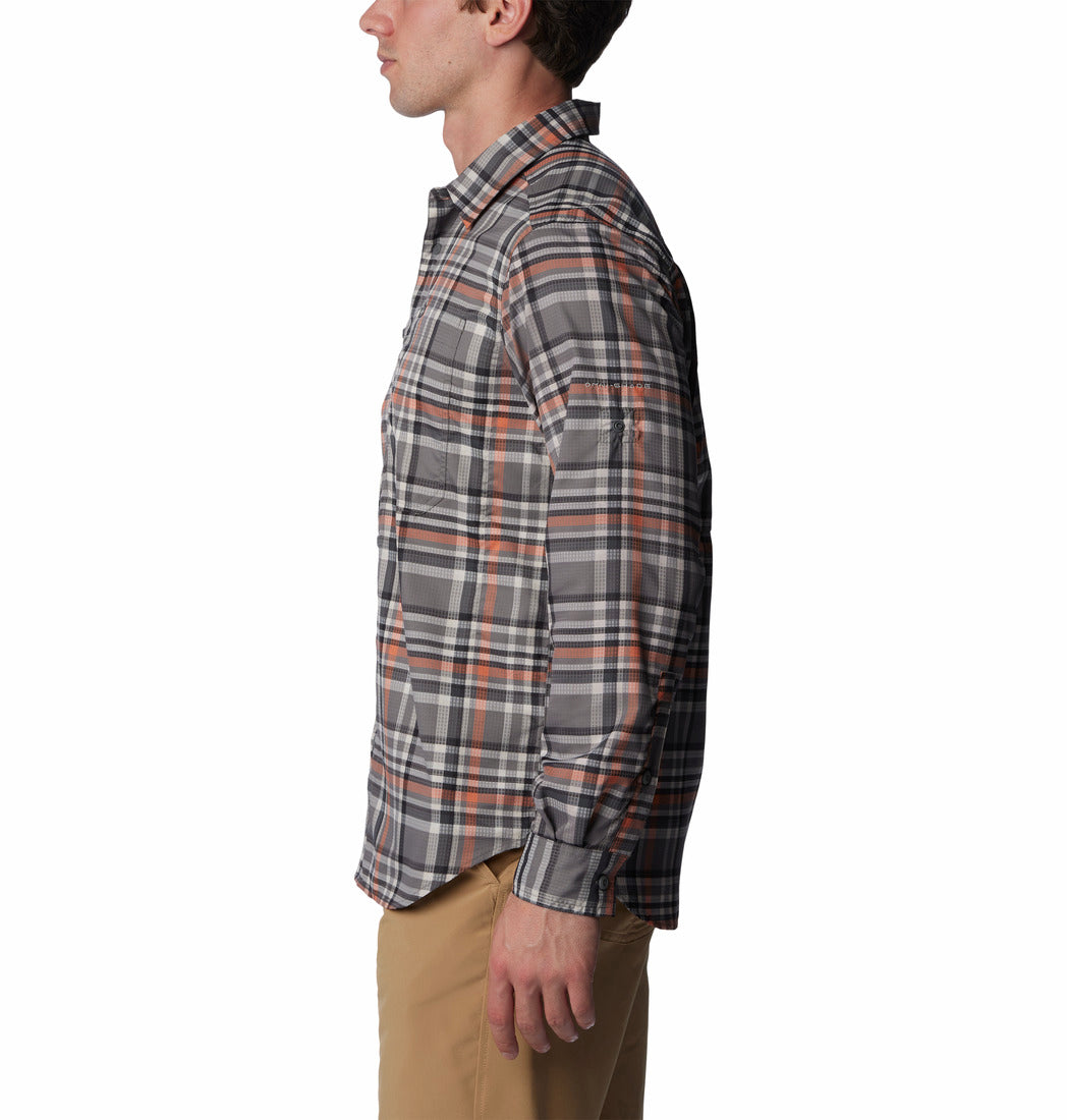 2012941-Silver Ridge™ Utility Lite Plaid LS-COLUMBIA