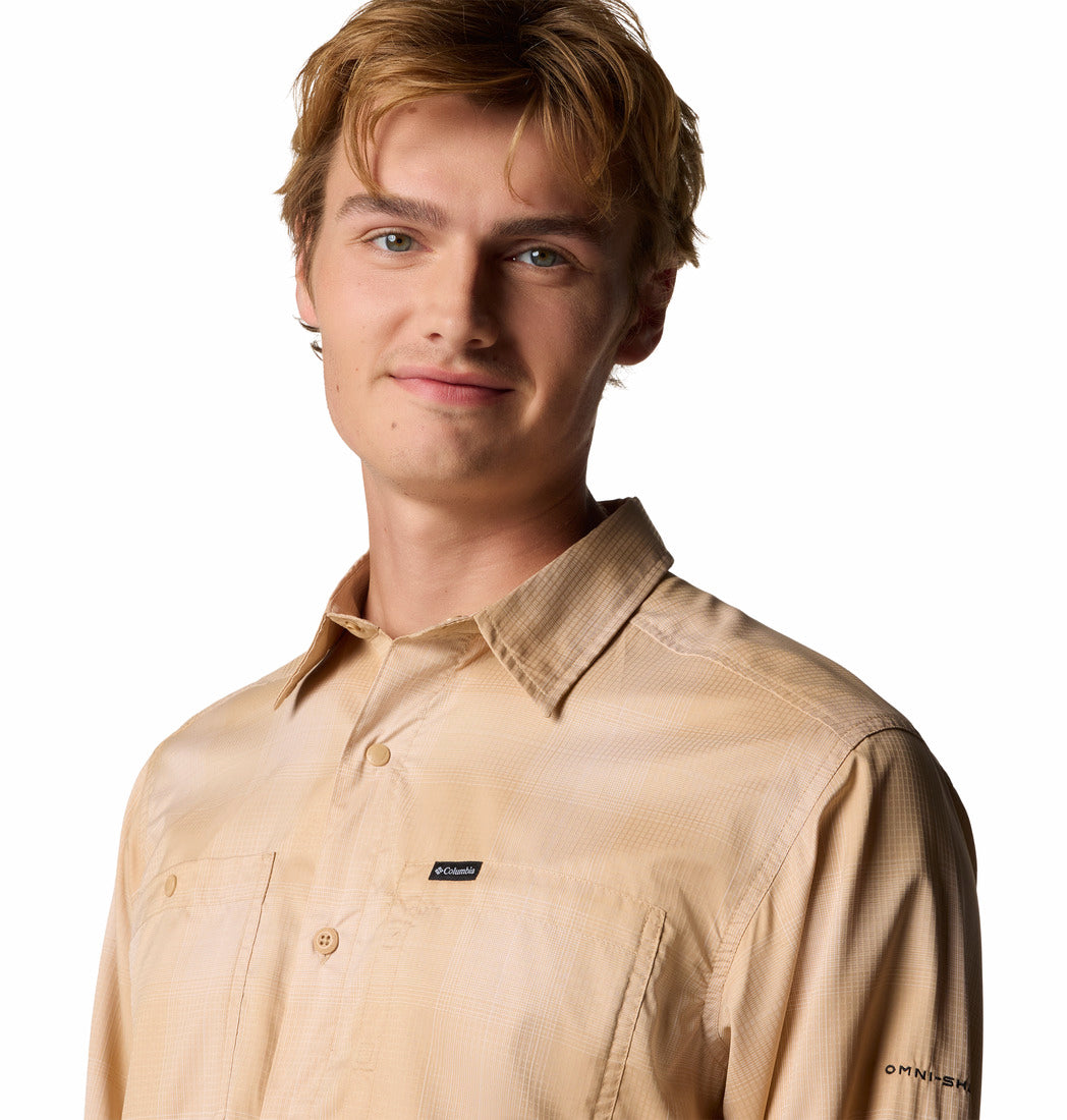 2012941-Silver Ridge™ Utility Lite Plaid LS-COLUMBIA