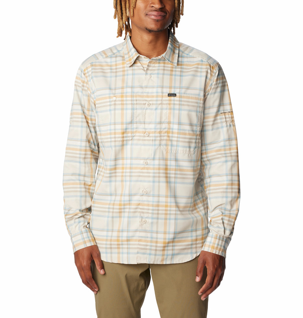 2012941-Silver Ridge™ Utility Lite Plaid LS-COLUMBIA