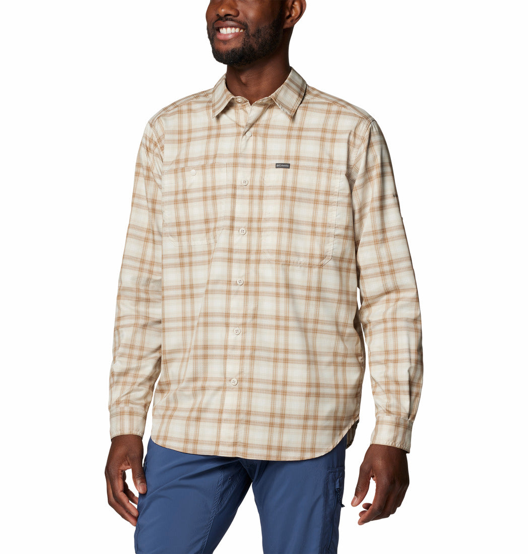 2012941-Silver Ridge™ Utility Lite Plaid LS-COLUMBIA