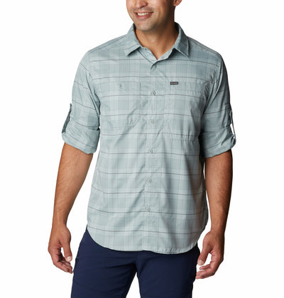 2012941-Silver Ridge™ Utility Lite Plaid LS-COLUMBIA