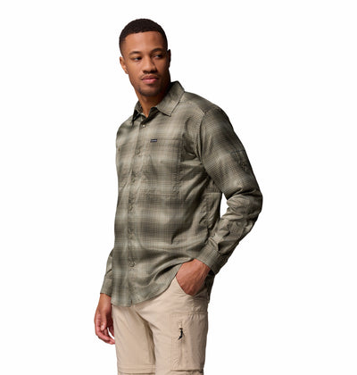 2012941-Silver Ridge™ Utility Lite Plaid LS-COLUMBIA