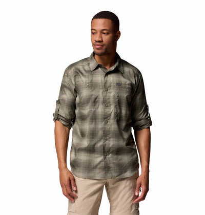 2012941-Silver Ridge™ Utility Lite Plaid LS-COLUMBIA