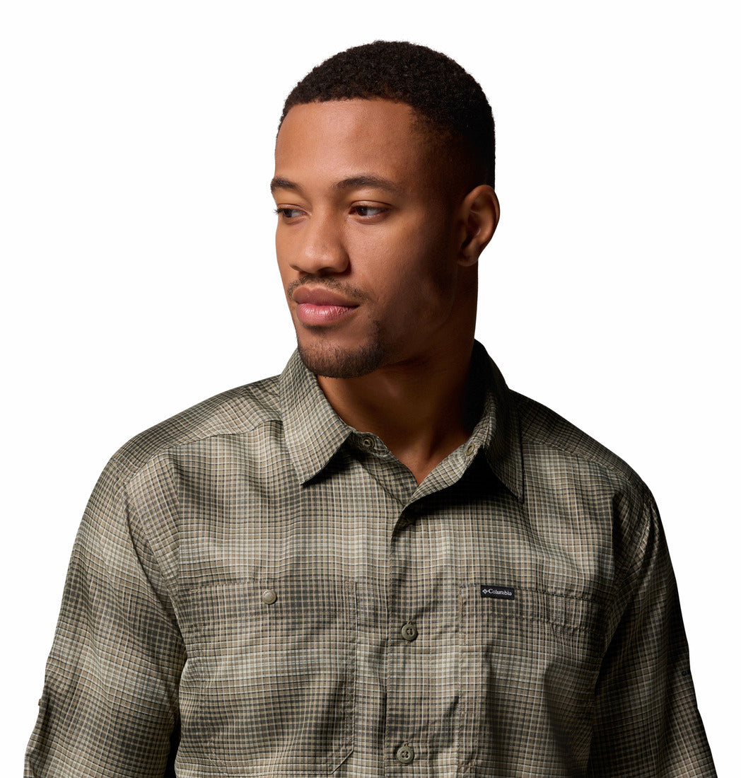2012941-Silver Ridge™ Utility Lite Plaid LS-COLUMBIA