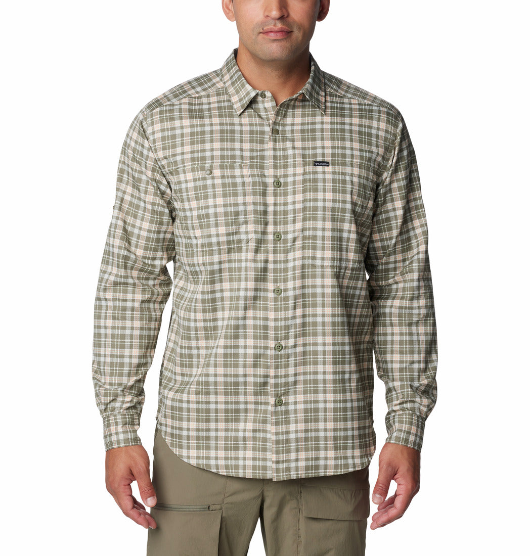 2012941-Silver Ridge™ Utility Lite Plaid LS-COLUMBIA