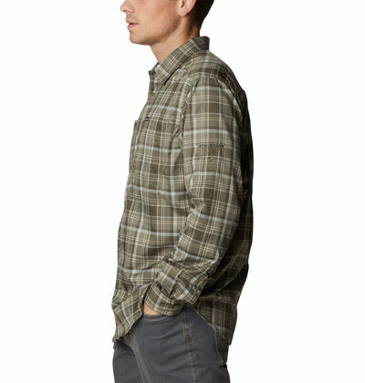 2012941-Silver Ridge™ Utility Lite Plaid LS-COLUMBIA