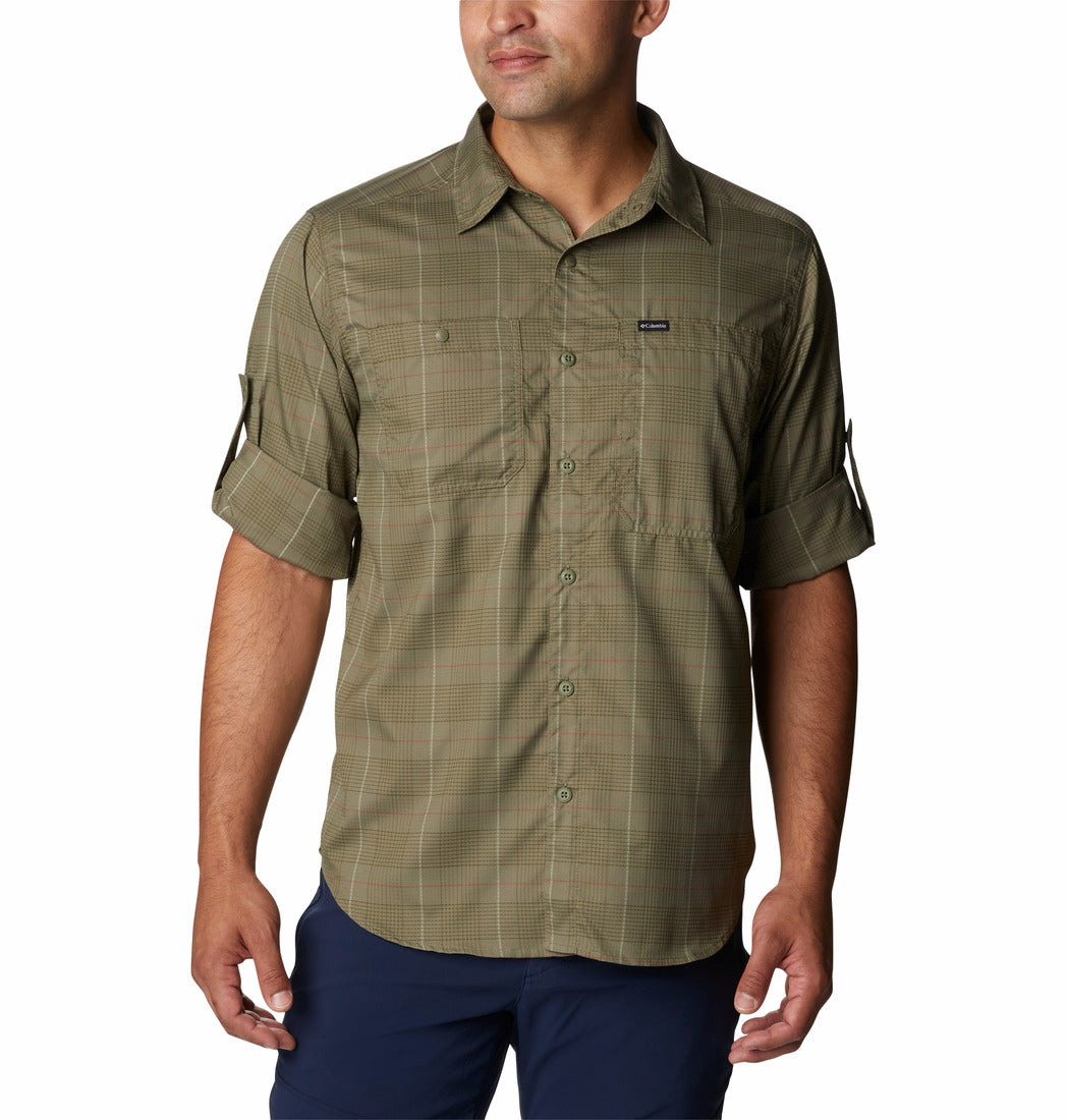 2012941-Silver Ridge™ Utility Lite Plaid LS-COLUMBIA