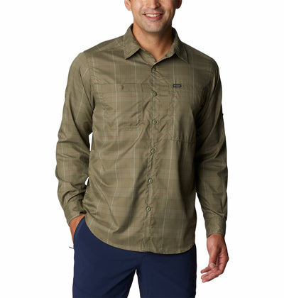 2012941-Silver Ridge™ Utility Lite Plaid LS-COLUMBIA