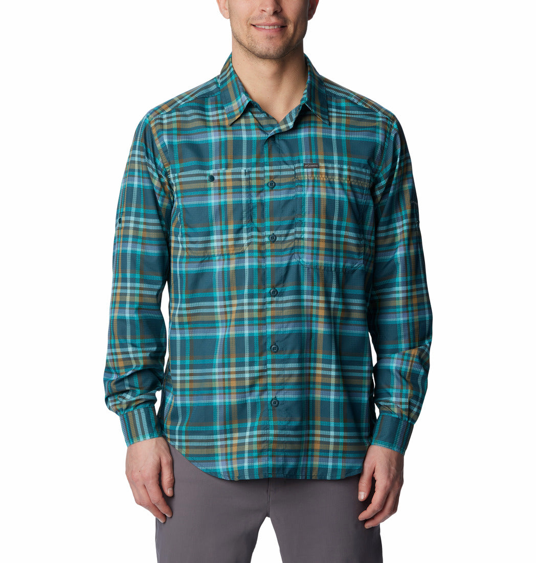 2012941-Silver Ridge™ Utility Lite Plaid LS-COLUMBIA