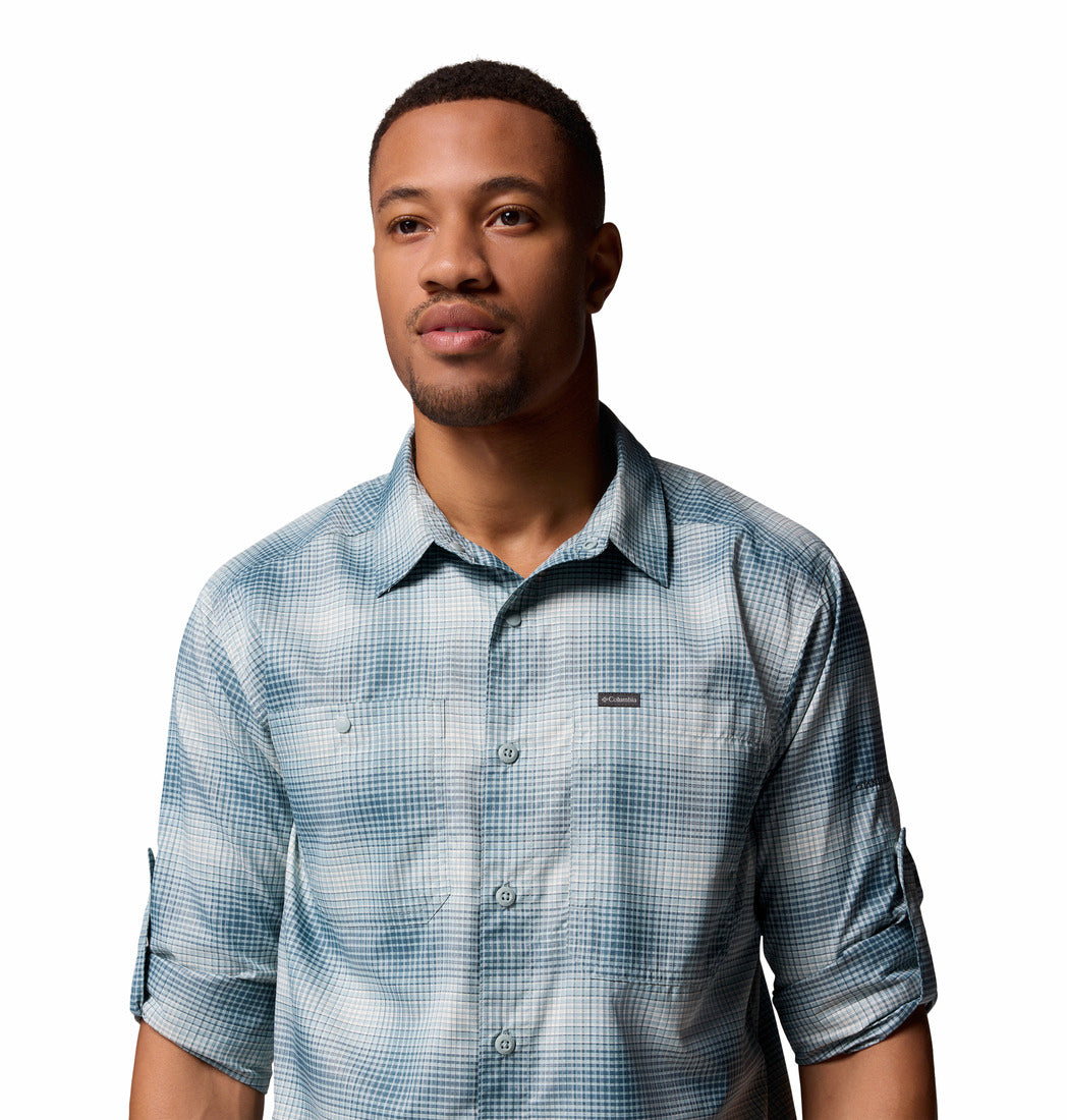 2012941-Silver Ridge™ Utility Lite Plaid LS-COLUMBIA