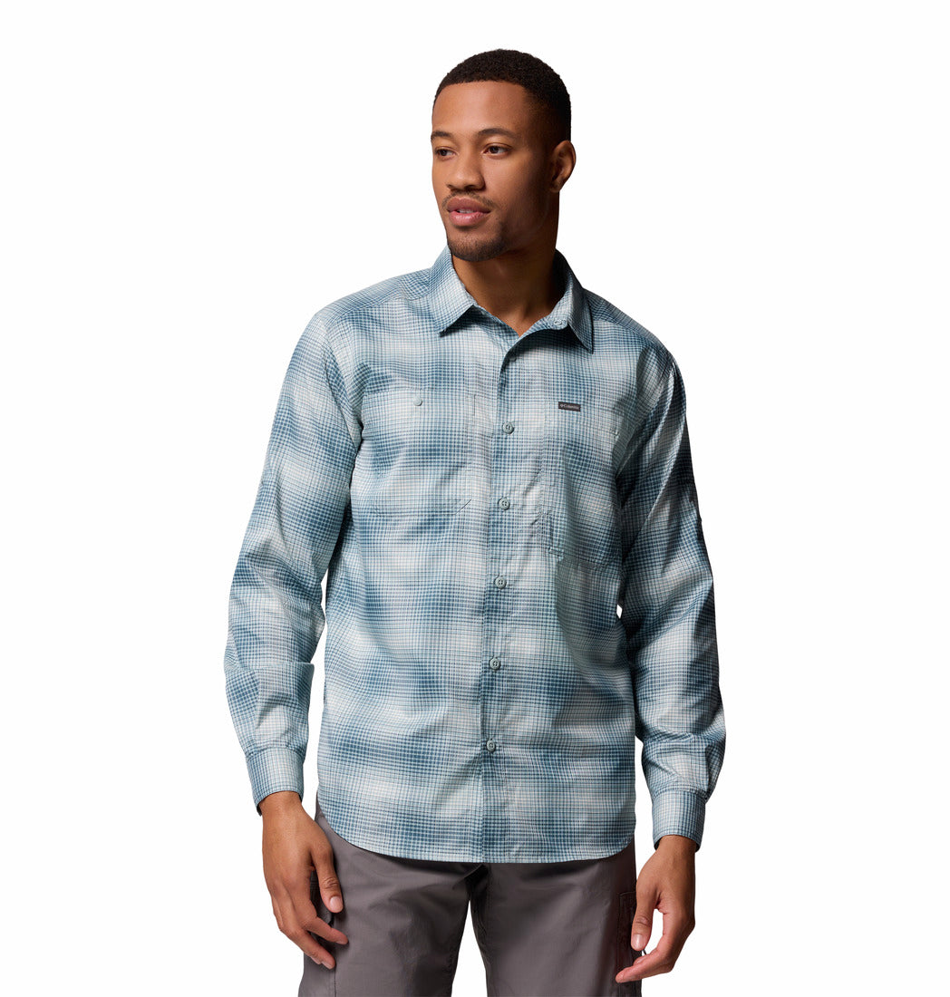 2012941-Silver Ridge™ Utility Lite Plaid LS-COLUMBIA
