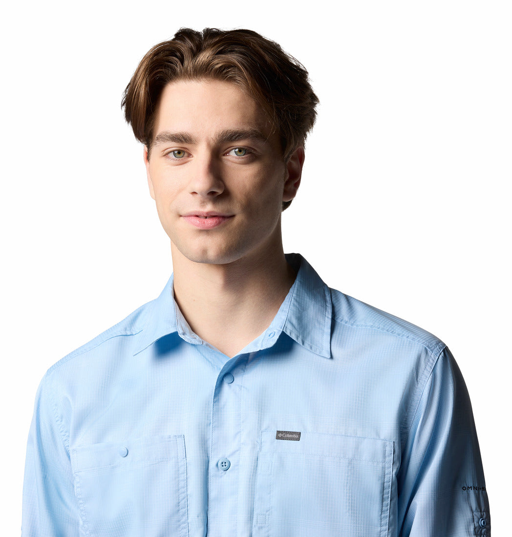 2012941-Silver Ridge™ Utility Lite Plaid LS-COLUMBIA