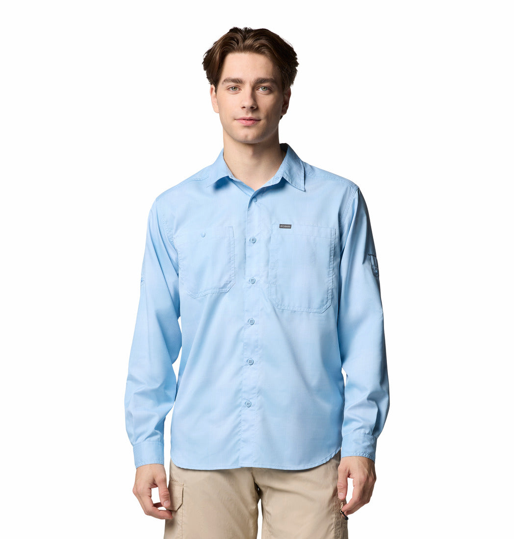 2012941-Silver Ridge™ Utility Lite Plaid LS-COLUMBIA