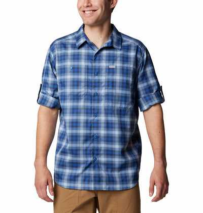 2012941-Silver Ridge™ Utility Lite Plaid LS-COLUMBIA