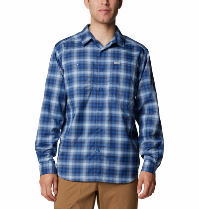 2012941-Silver Ridge™ Utility Lite Plaid LS-COLUMBIA