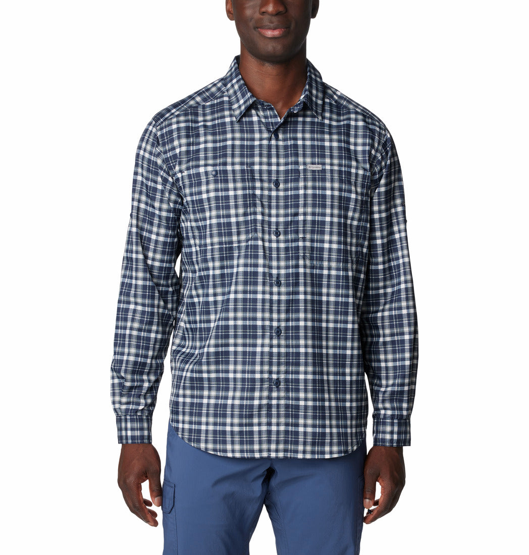 2012941-Silver Ridge™ Utility Lite Plaid LS-COLUMBIA