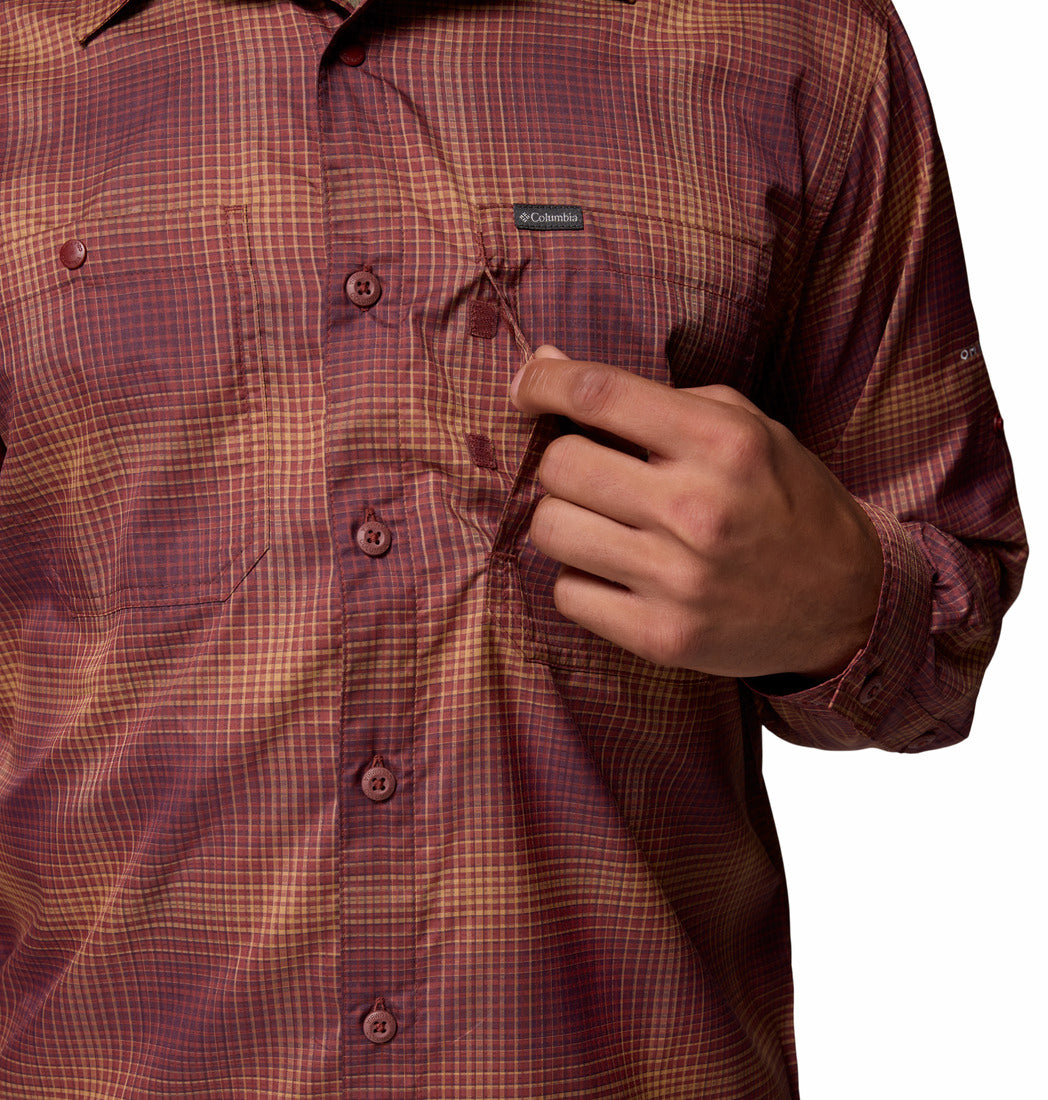 2012941-Silver Ridge™ Utility Lite Plaid LS-COLUMBIA