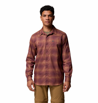 2012941-Silver Ridge™ Utility Lite Plaid LS-COLUMBIA