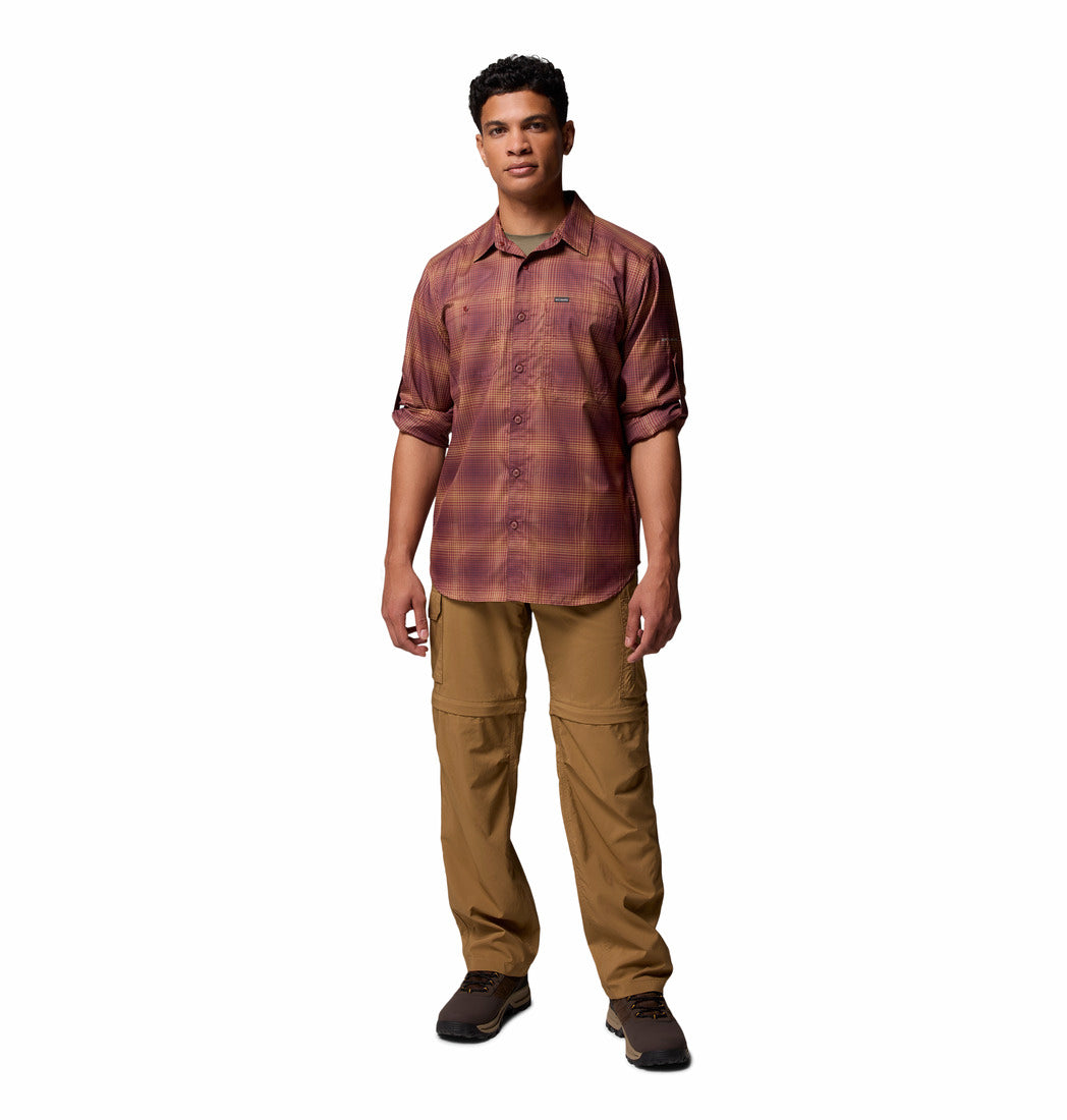 2012941-Silver Ridge™ Utility Lite Plaid LS-COLUMBIA