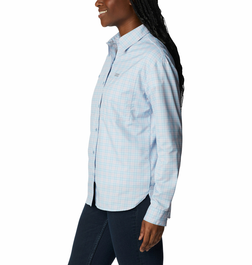 2033351-Silver Ridge Utility™ Patterned LS Shirt-COLUMBIA