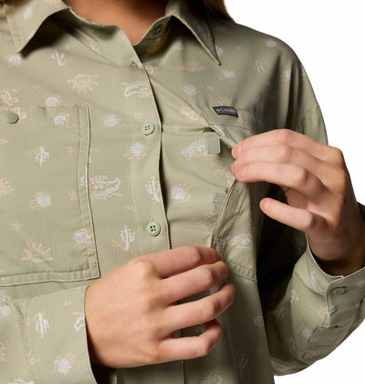 2033355-SILVER RIDGE UTILITY™ PATTERNED LS SHIRT-COLUMBIA