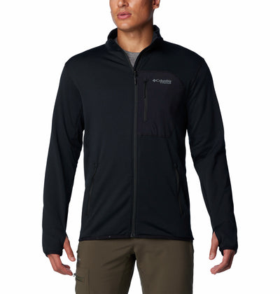 2072061-Triple Canyon™ Grid Fleece  Full Zip-COLUMBIA