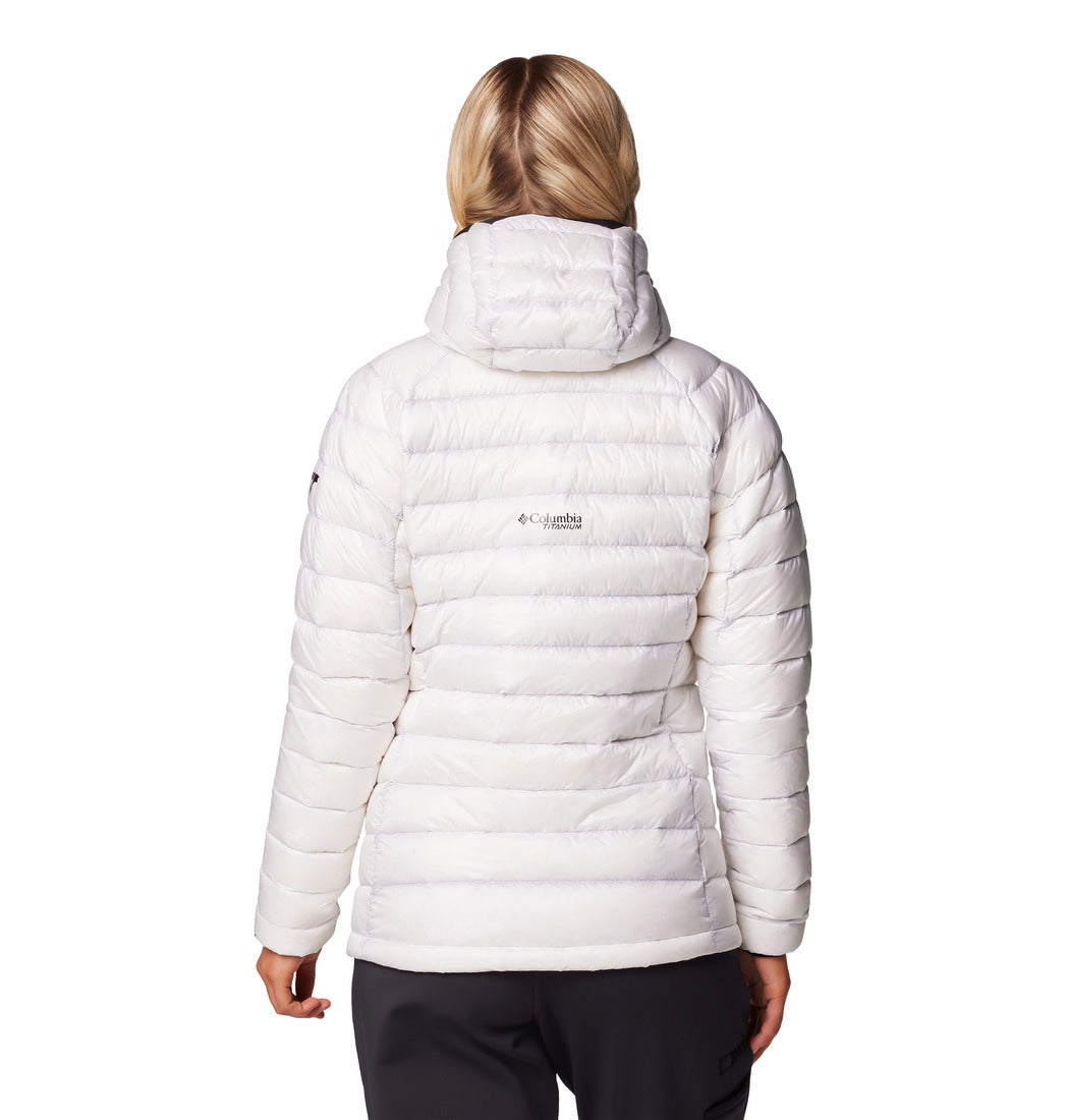 Columbia フード付きジャケット L ホワイト Arctic Crest™ Down Hooded Jacket – Columbia Sportswear Panamá