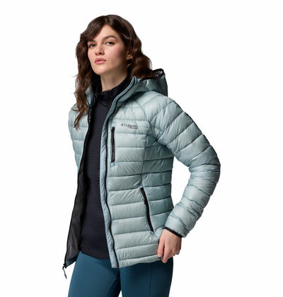 2086071-Arctic Crest™ Down Hooded Jacket-COLUMBIA