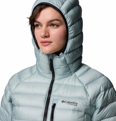 2086071-Arctic Crest™ Down Hooded Jacket-COLUMBIA